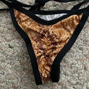 2 Doll swimwear micro/thong scrunch bottom bikini